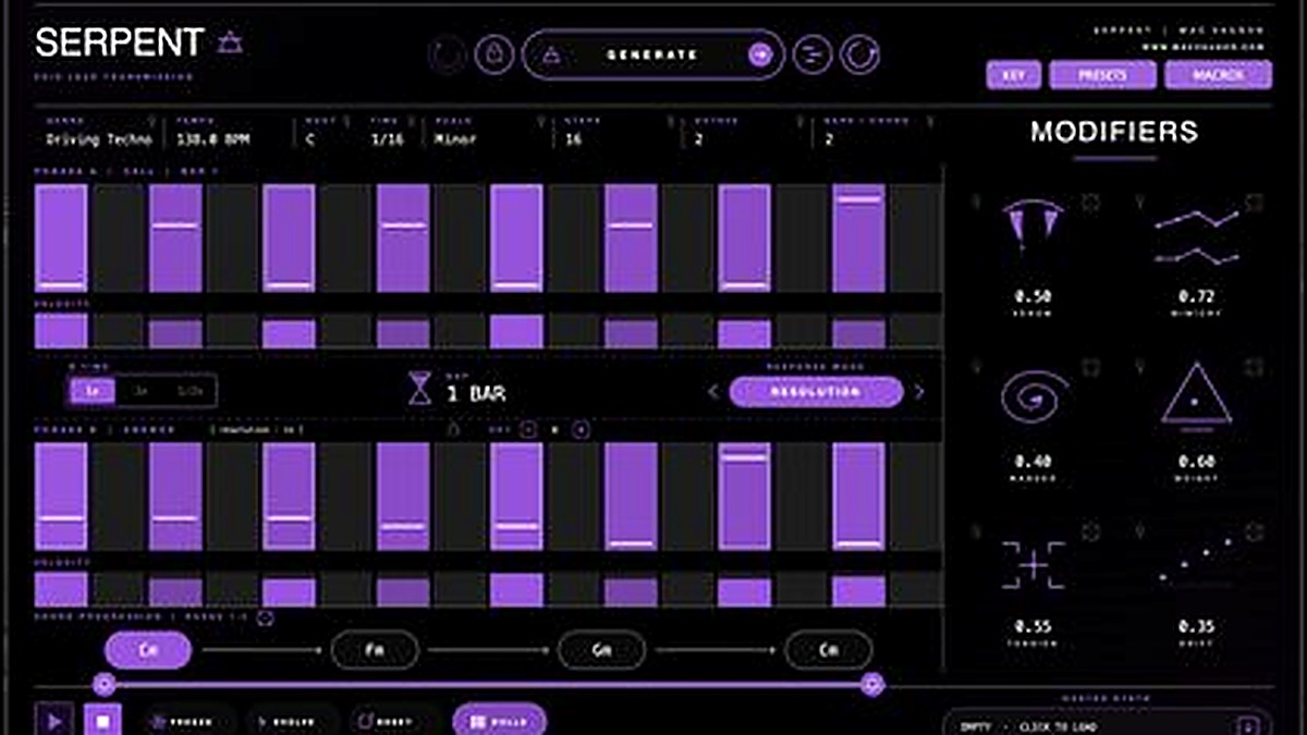 SERPENT, call-and-response lead engine plugin interface